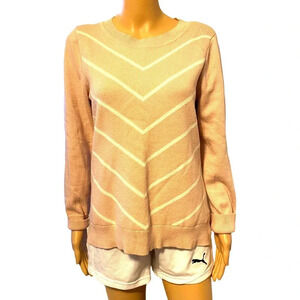 Liz Claiborne Cotton Casual Cozy Pullover Knit Sweater Women Size M Stretch